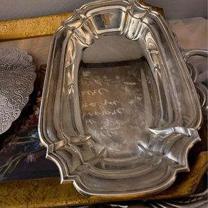Lunt Silver-plate candy dish bowl serving
